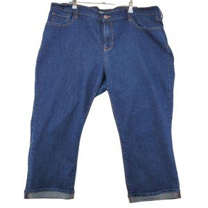 Old Navy Jeans Women's Sweetheart High Rise Denim Straight Leg Blue Size 16